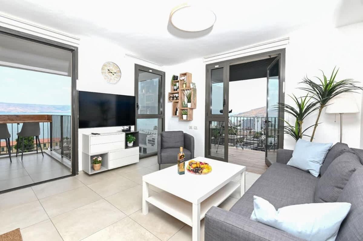 L.T.D- My View. 2 Bedroom Apartment By The Lake. Tiberias Ngoại thất bức ảnh